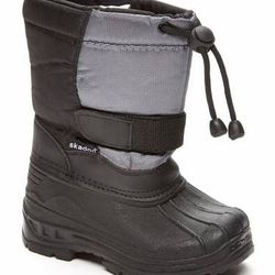 NEW Size 11 Boy Girl Toddler Kid Insulated Winter Snow Boots Dark Gray Boot⁹