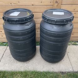 Barrels 50gallons each