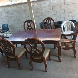 Solid Wood Dining Set