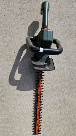 22" corded hedge and bush trimmer