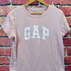 GAP Tshirts 2 Pack 1 Pink 1 White Womens Size XL