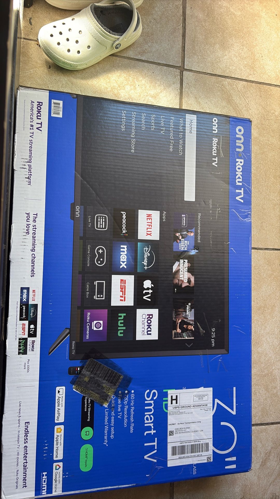 New 32 In Onn Roku TV