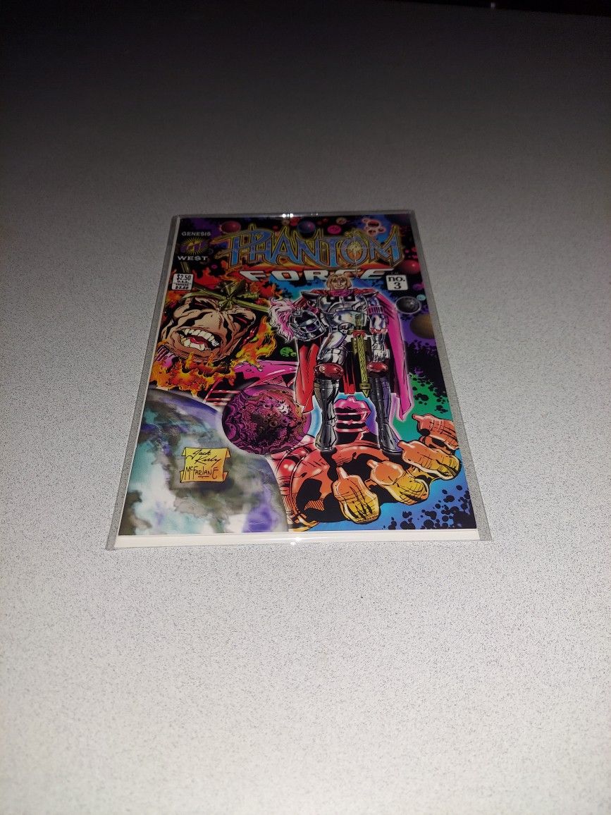 1994 PHANTOM FORCE #3 COMIC BAGGED AND BOARDED 