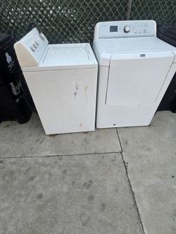Free  working dryer and washer