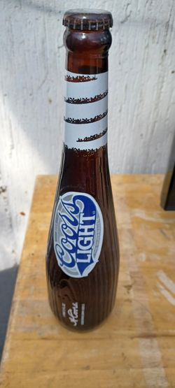 Inaugural Coors light bat bottles (unopened)