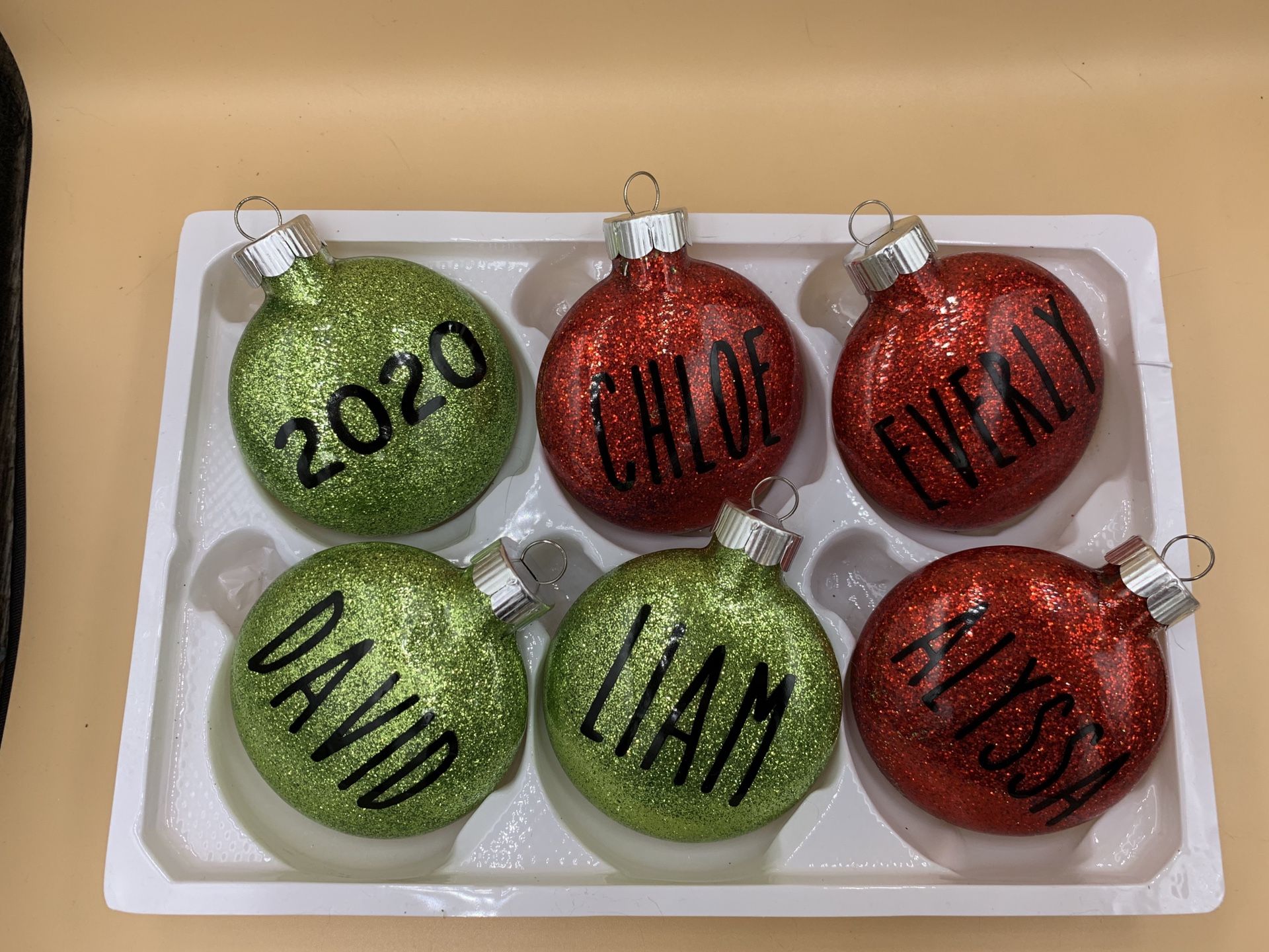 Custom Christmas Ornaments