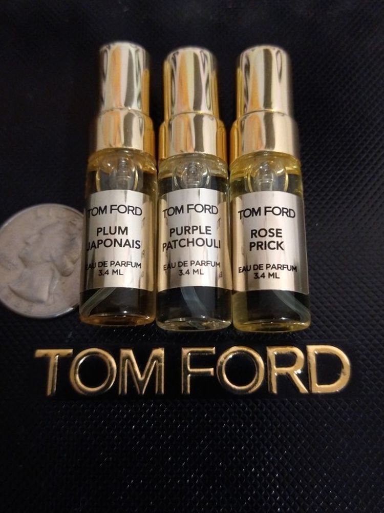 PURPLE PATCHOULI + PLUM JAPONAIS + ROSE PRICK Tom Ford Perfume