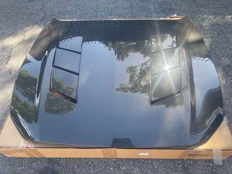 TDA Signature Series Double-Sided Carbon Fiber Hood for 18-23 Mustang
