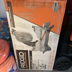 Ridgid New 12” Dual Bevel Miter Saw 