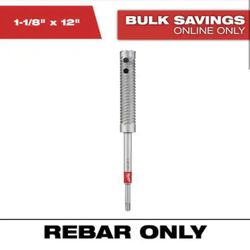 Milwaukee 1-1/8 in. x 12 in. SDS-Plus Rebar Cutter
