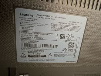 Samsung 50" 4K UHD TV UN50KU6300