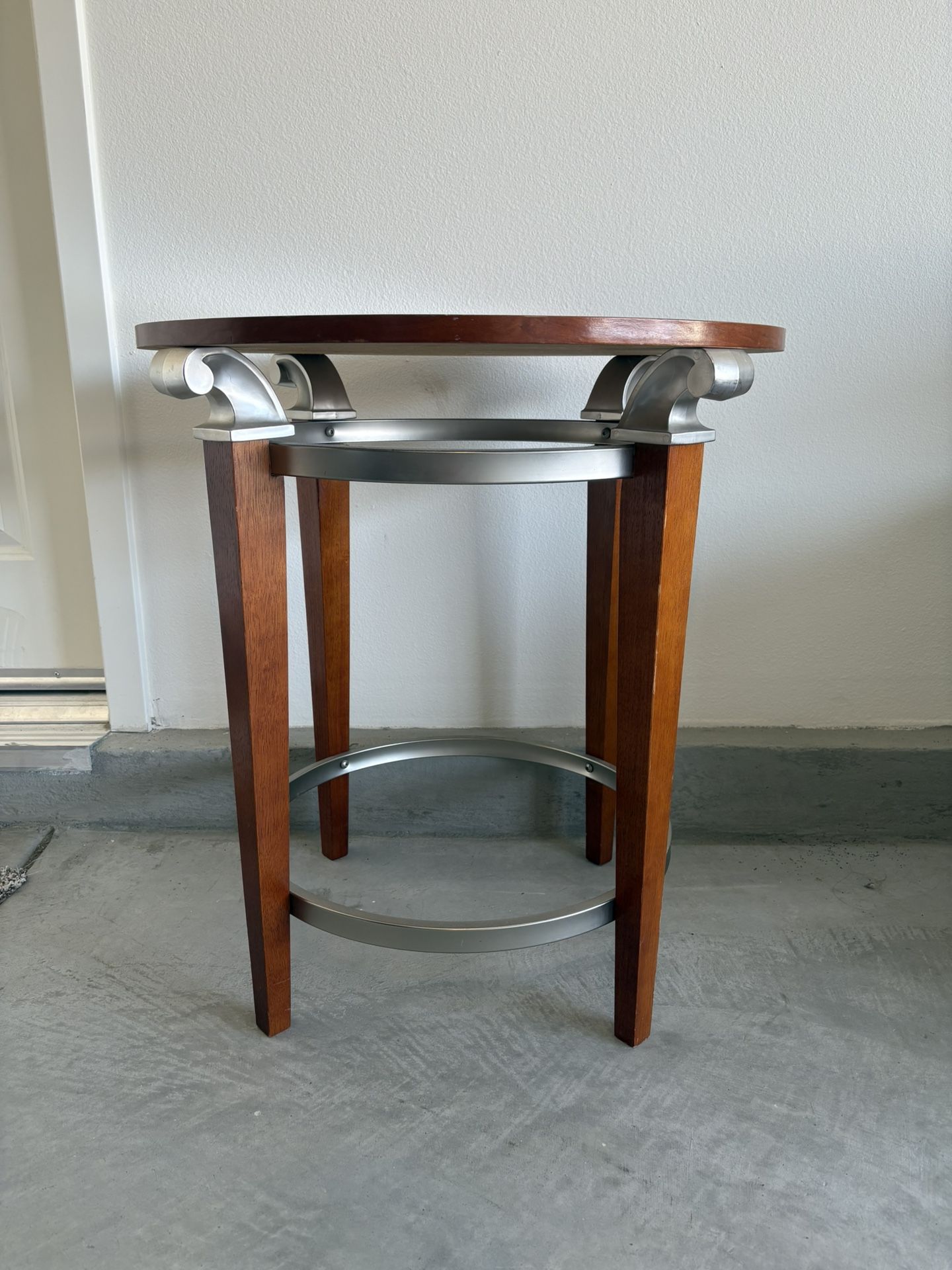 Wood End Table