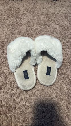 White slippers