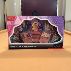 Pokémon Trading Card Game:Mimikyu ex & Alcremie ex Premium Collection (New)