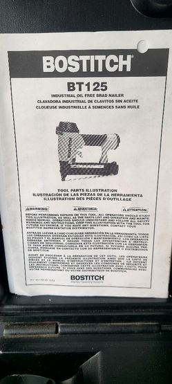 Bostitch Nailer BT125