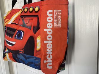 TMNT / Monster Truck Nickelodeon Las Vegas Licensing Expo 2015 Tote Bag Reversible