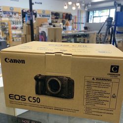 Canon C50 Camera New 