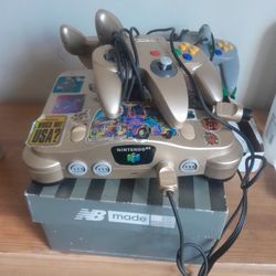 Gold Special Edition Nintendo 64 