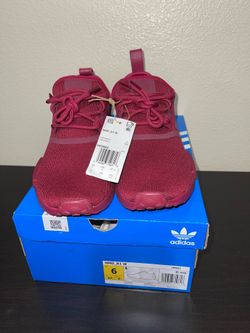 Brand New Maroon Adidas NMD R1 Size 6