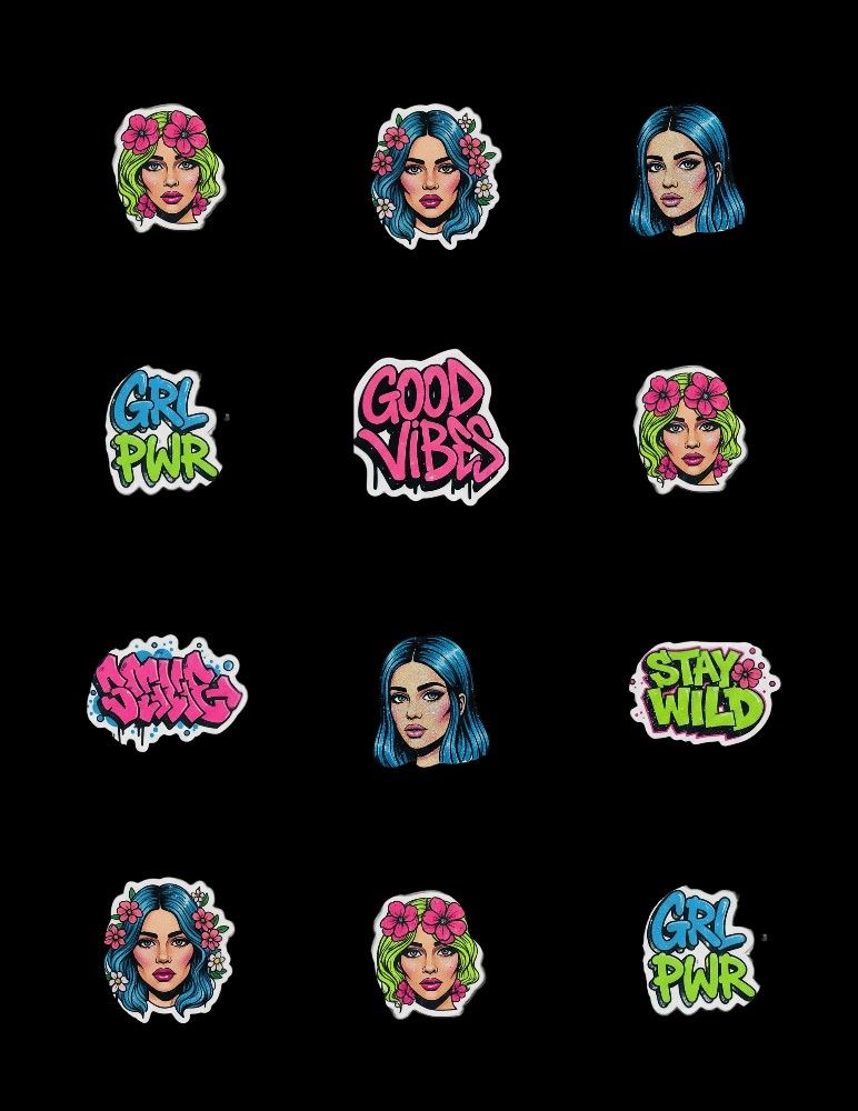 Downloadable Sticker Sheet