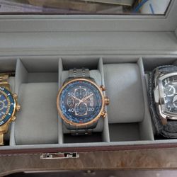 Small Invicta Watch Collection 