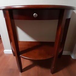 Half-Moon Hallway/Entryway Console - $49 OBO