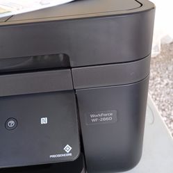 Epson Workforce 2860 All in one  inkjet printer wireless like new!