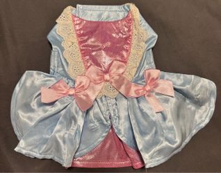 Small dog  Cinderella dress