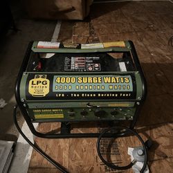 LPG 4000 Watt Generator 