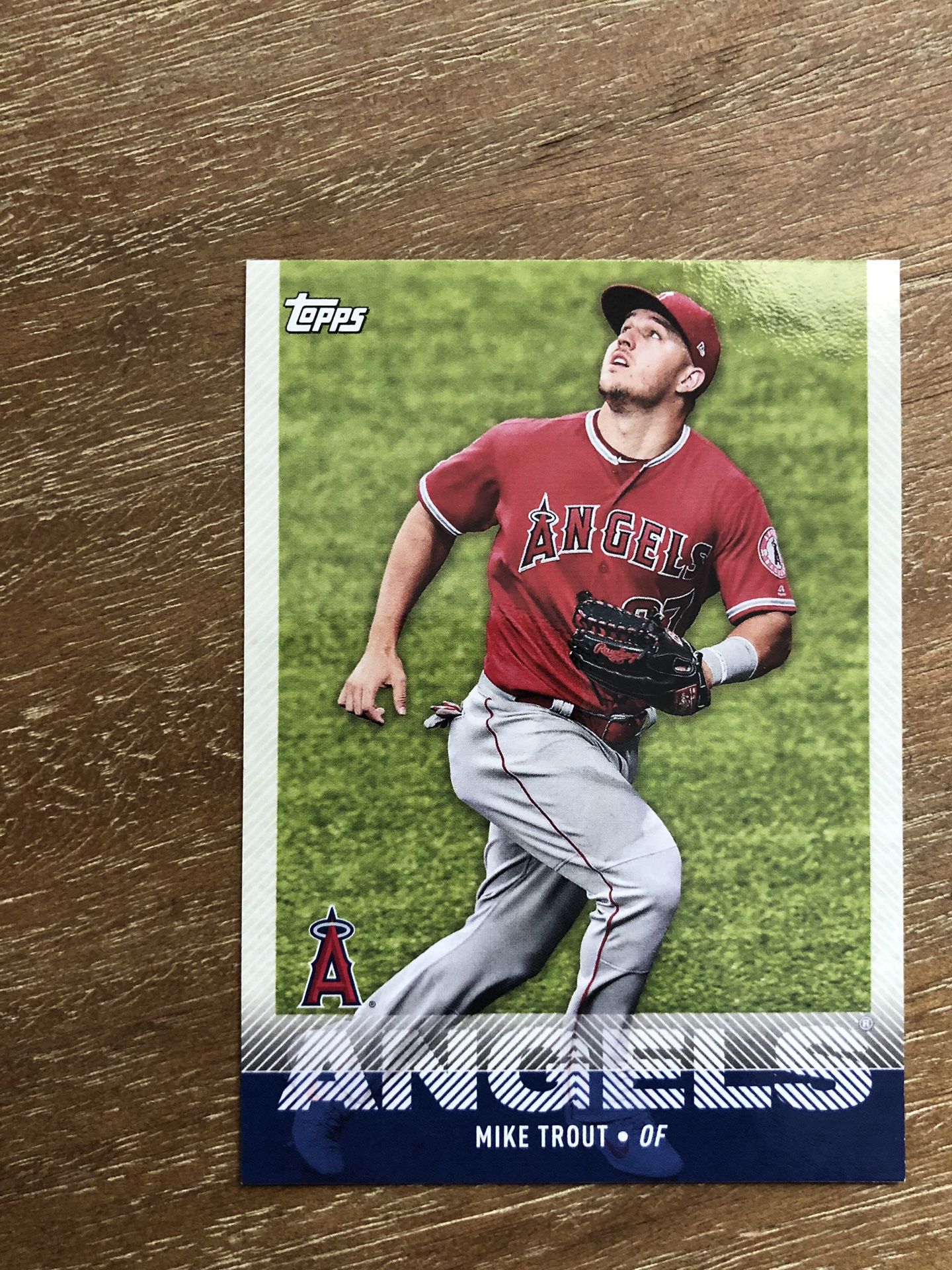 2020 Topps UTZ Potato Chips Regional Promo #59 Mike Trout Angels Baseball Card