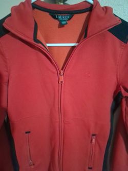 Small, red and black, Ralph Lauren  jacket