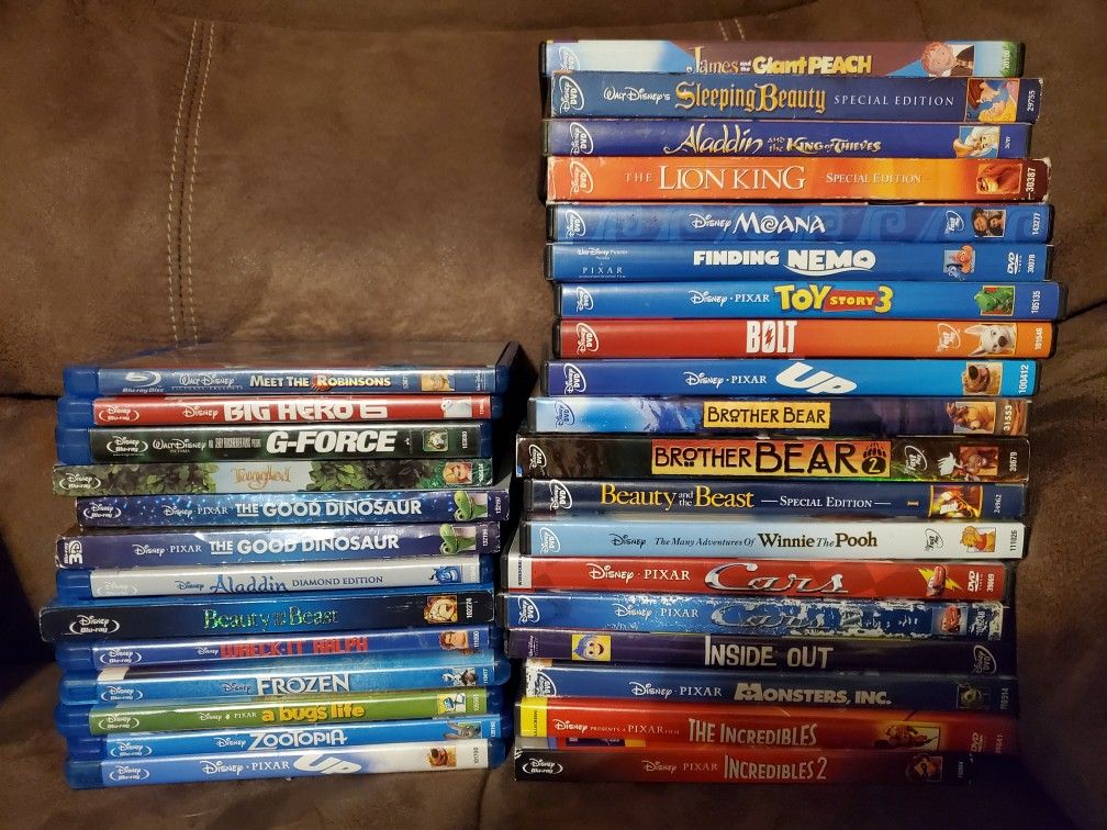 Disney DVD and Blu Ray