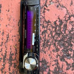 KENWOOD KDC-X396 CAR STEREO KENWOOD KDC-X396 FACEPLATE ONLY OEM