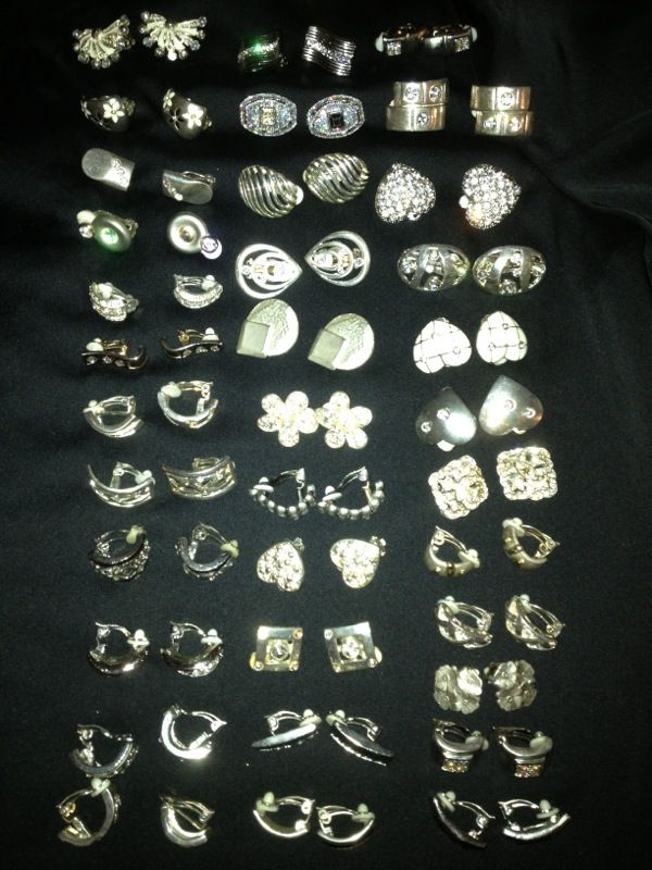 35 Pair of Clip of Earrings