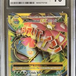 M Venusaur Ex CGC 10