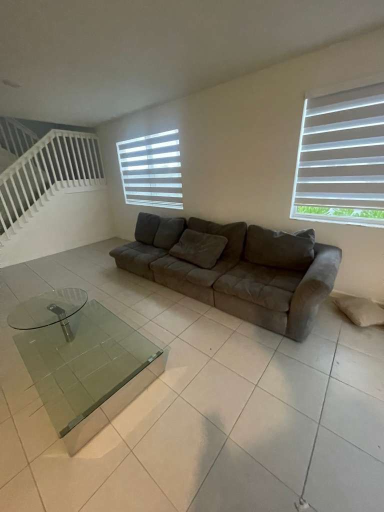 Gray Modular Sofa (2-Piece