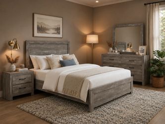 New 4pc Queen bedroom set $40 down
