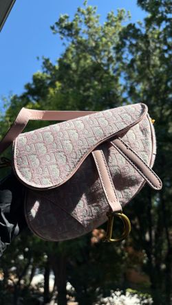 Pink Dior bag