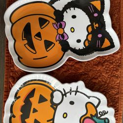 Hello Kitty Plates
