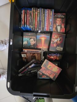 DVDS and blu rays