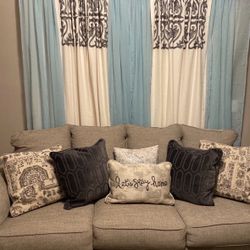 Zarina Love Sofa, Loveseat And Ottoman 
