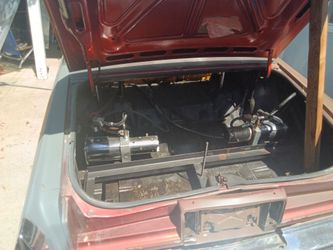 A 1983 Cadillac coupe DeVille