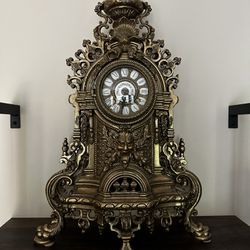 Antique Mantle Clock - Italian