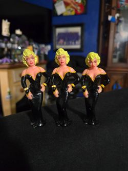 vintage 1990 Applause Disney Dick Tracy Breathless Mahoney figures (Madonna)