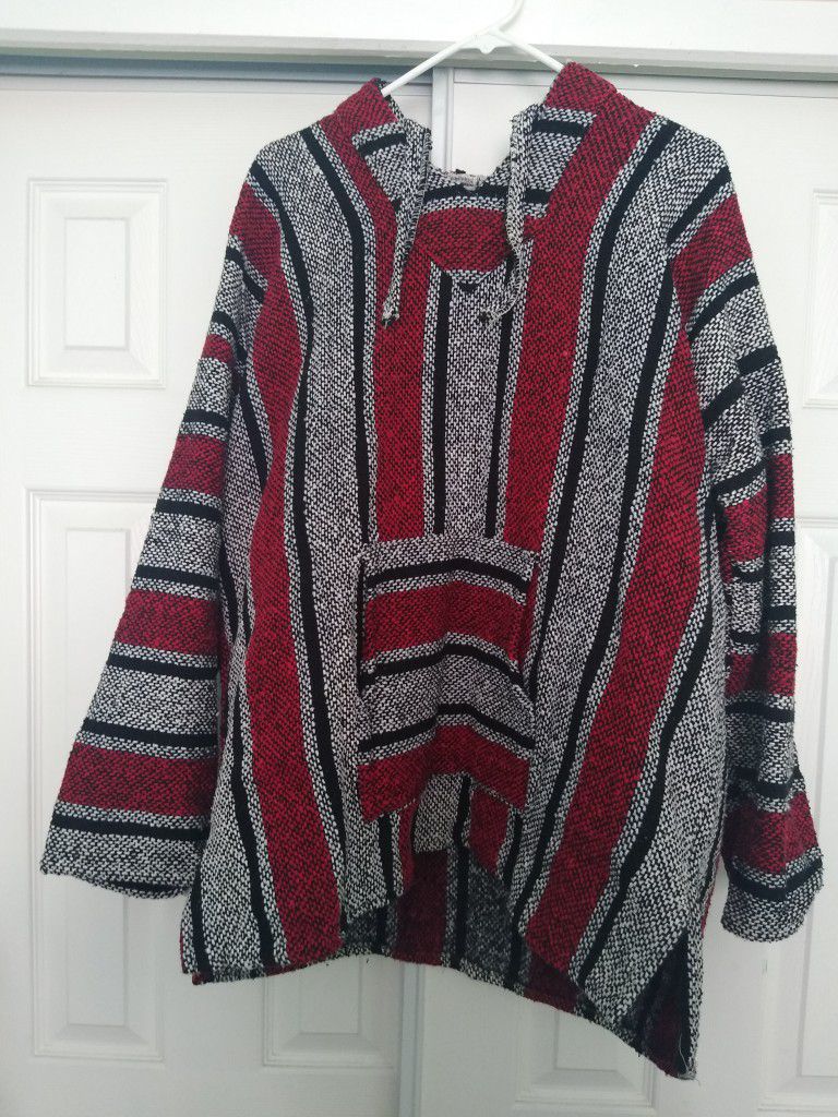 Mexican Poncho Sweater