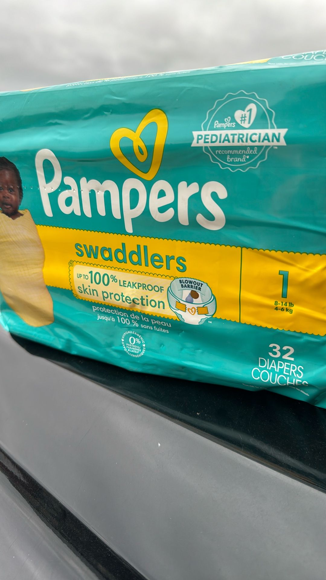 Pampers Swaddles Size 1