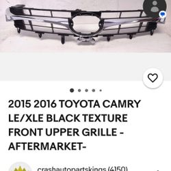 Camry Grill 2015 - 2017 Le Xle