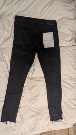 Purple jeans