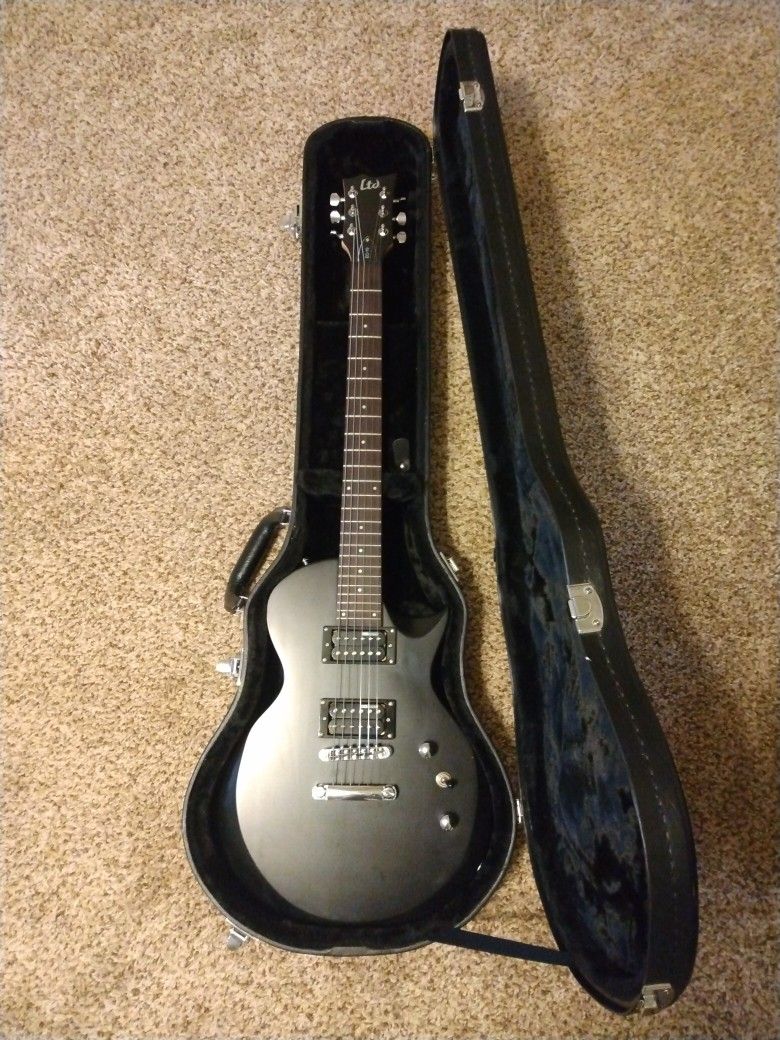 ESP LTD EC-10 Electric Guitar w/ Hard Case, Amp & Cable