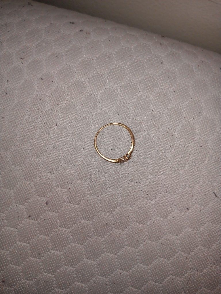 14k Gold Heart Ring